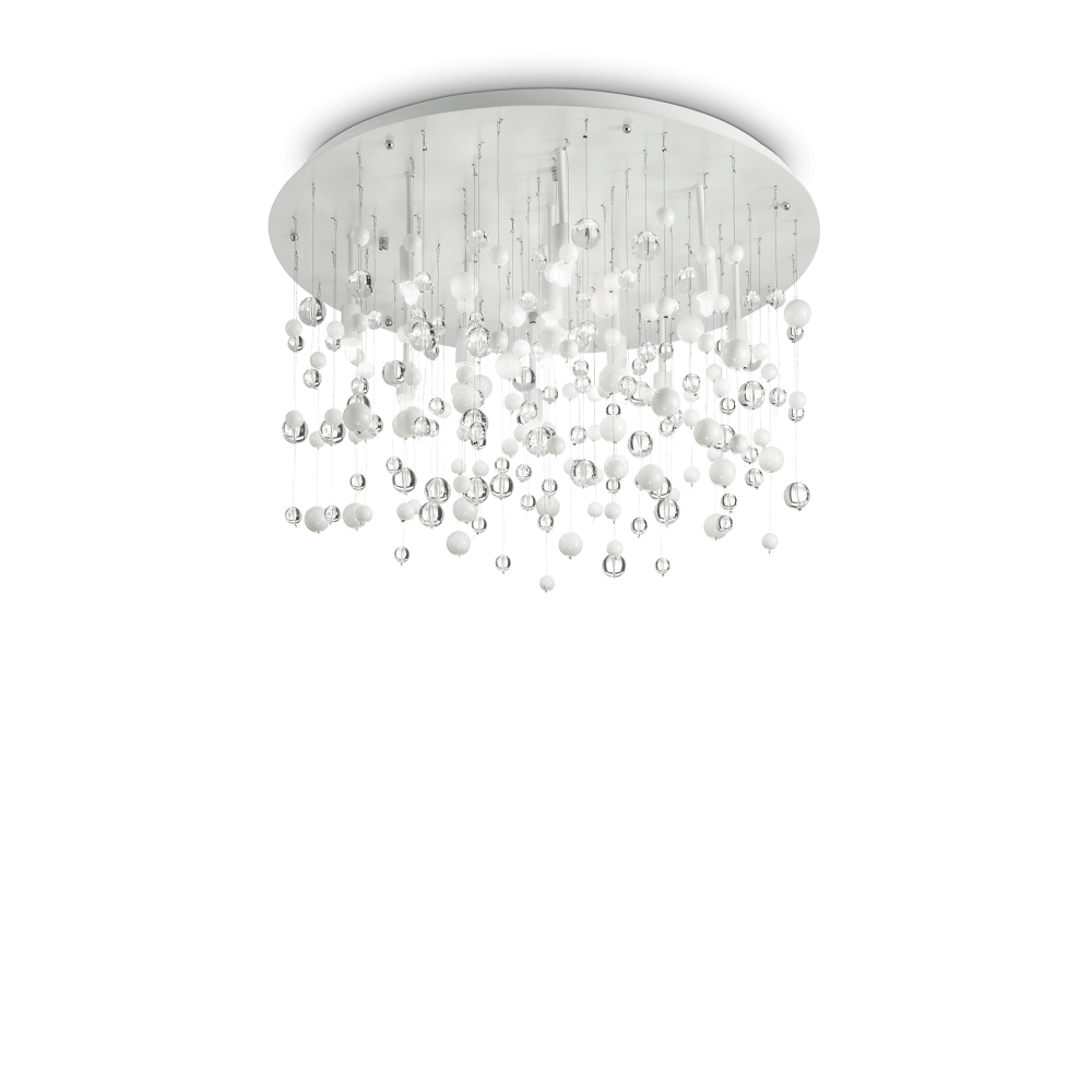 Люстра потолочная ideal lux Neve PL15 G9 101194. 91/91/17 см