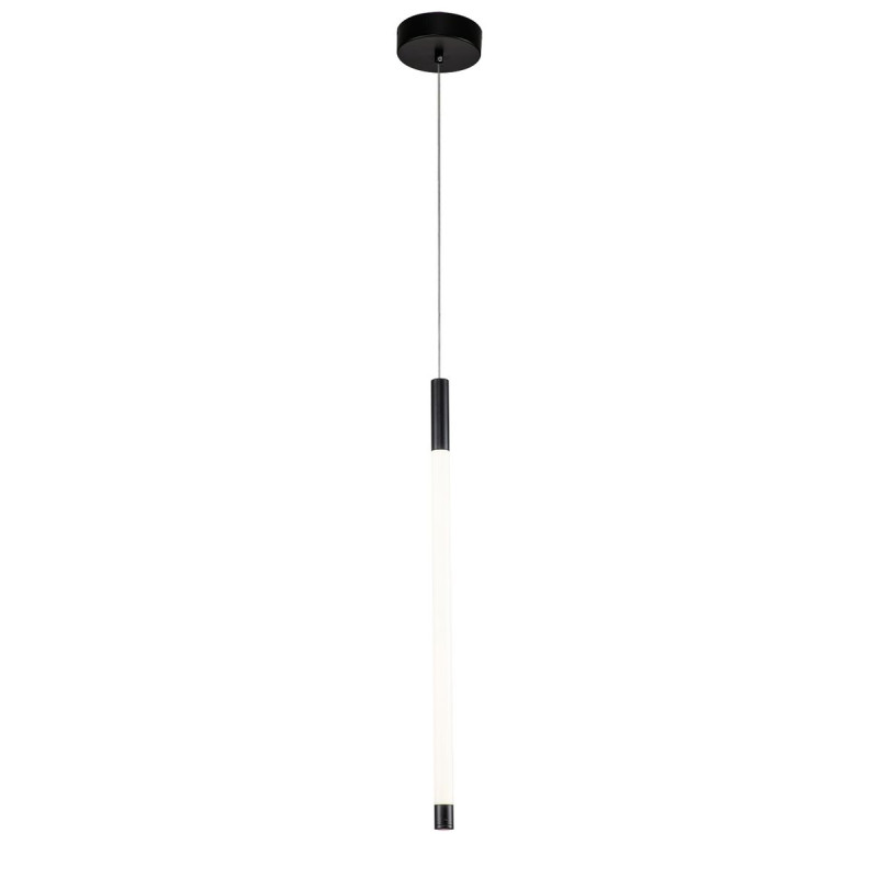 Подвесной светильник 250*250*635/2135 мм, 1*LED 10W 4000K черный Indigo Vettore V000040L, 14006/1P Black
