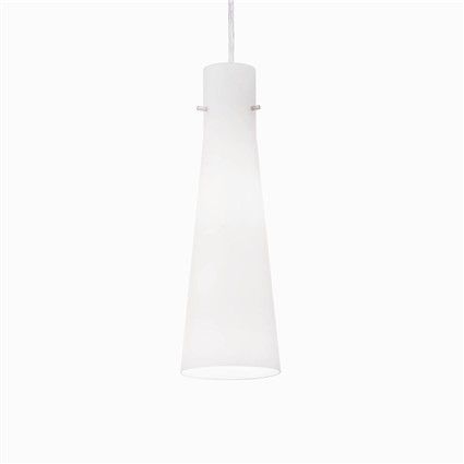 Светильник 11*42-125 см, Е27, 2-3 м2 Ideal Lux KUKY SP1 BIANCO белый 053448