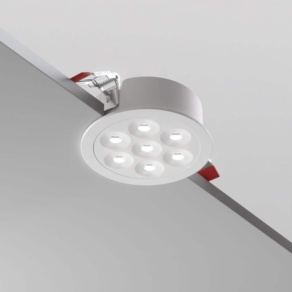 Встраиваемый светодиодный светильник 15278/LED 10W белый Elektrostandard Rayn 4690389220340, a072280