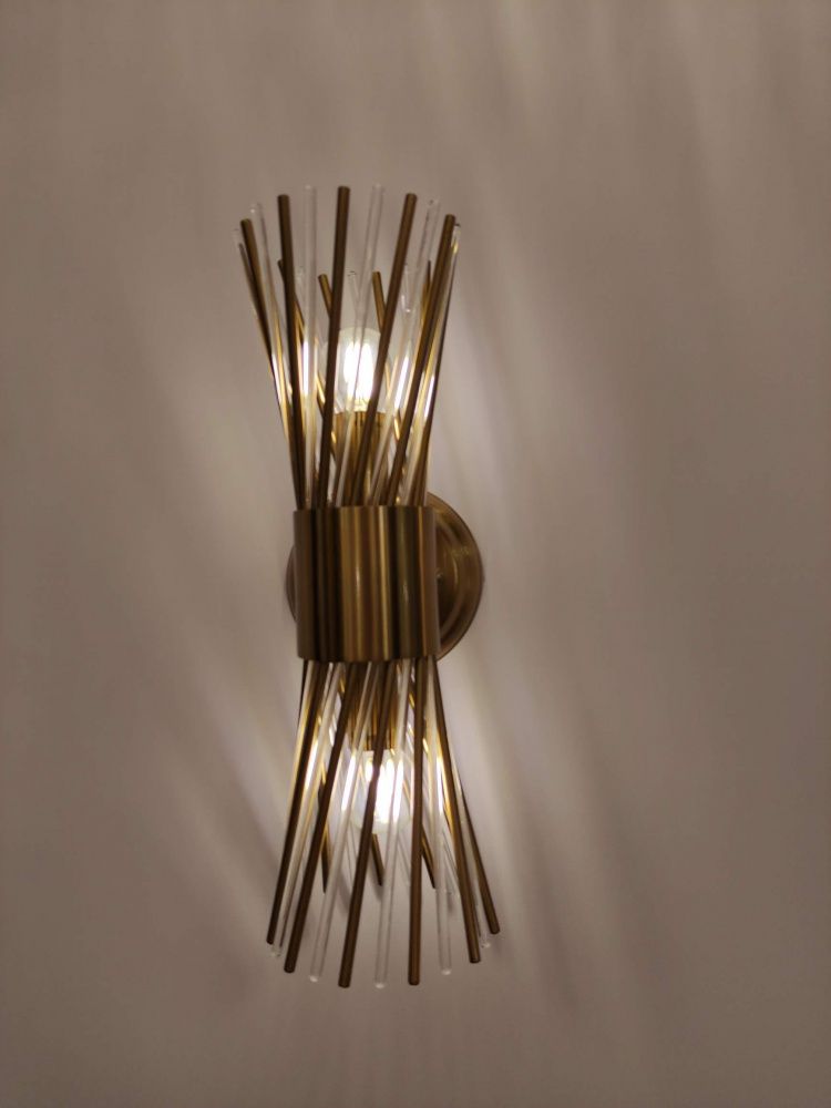 Подвесная люстра Odeon Light Orta 4839/12, диаметр 60 см, золото