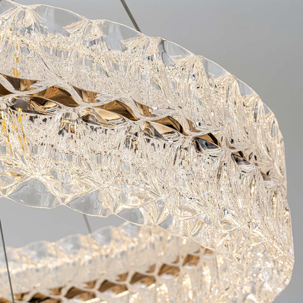 Люстра *80*13 см, LED*95W, 3000-6000K, Modelux  ML.8185.800.500 GD, Золото