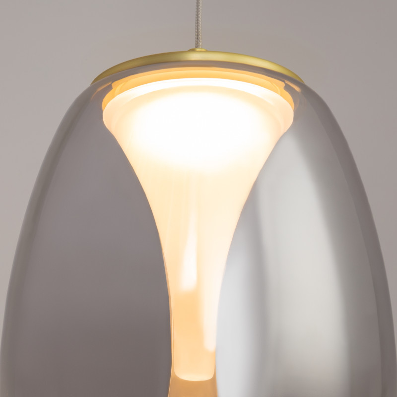 Подвесной светильник 20*20*333,1 см, LED, 7W, 3000К, Maytoni SPLASH MOD282PL-L8G3K золотой