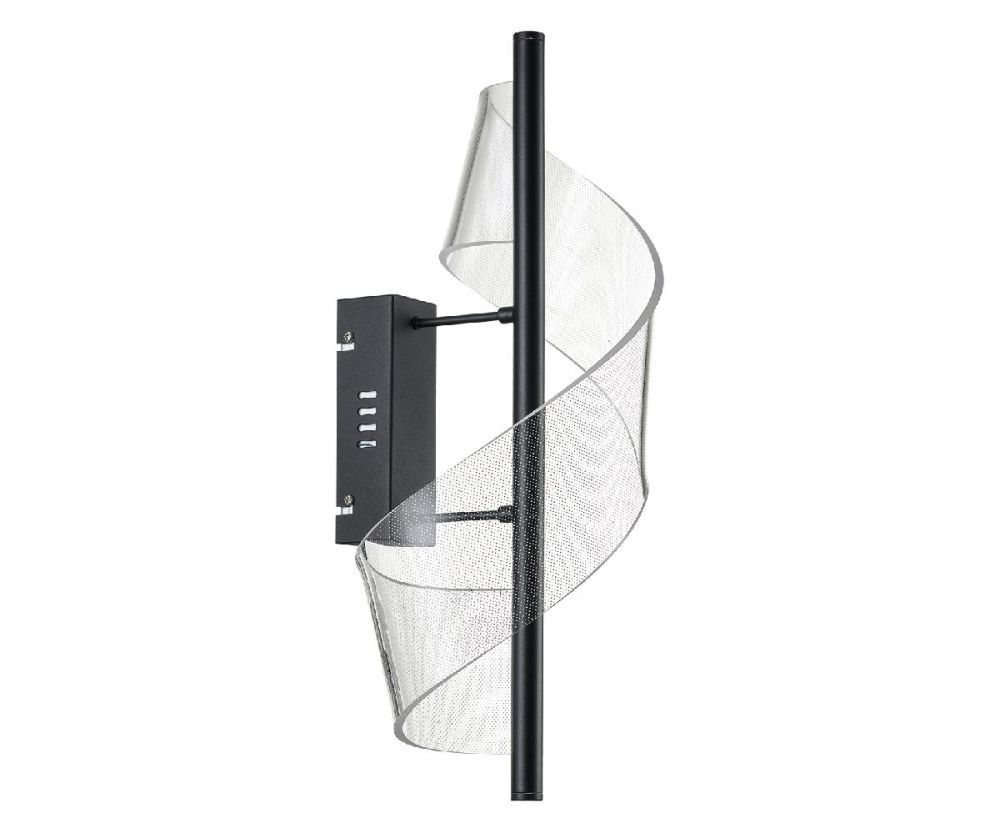 Настенный светильник 45 см, 14W, 4000K, Kink Light Илина 08042,19, черный