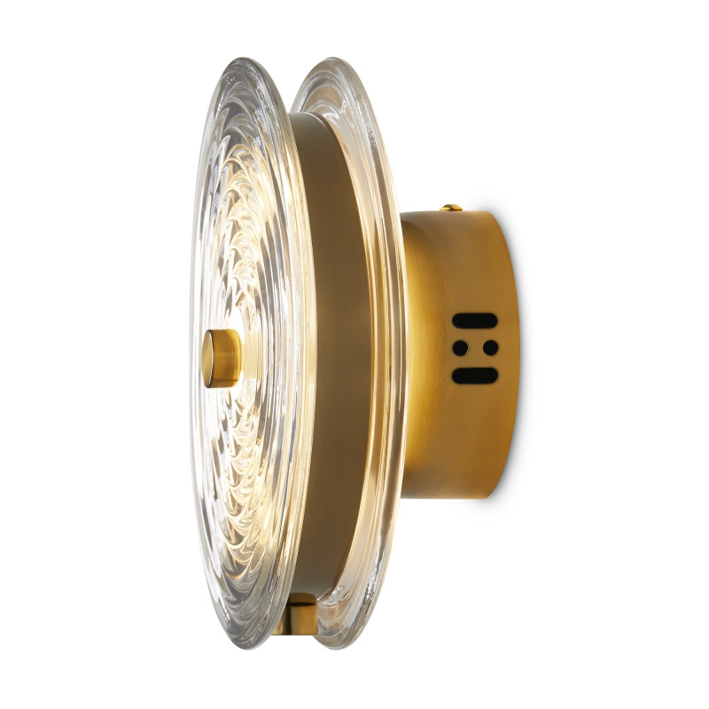 Светильник 20 см, 7,5W, 3000K, Freya Borbon FR5442WL-L7TR, латунь
