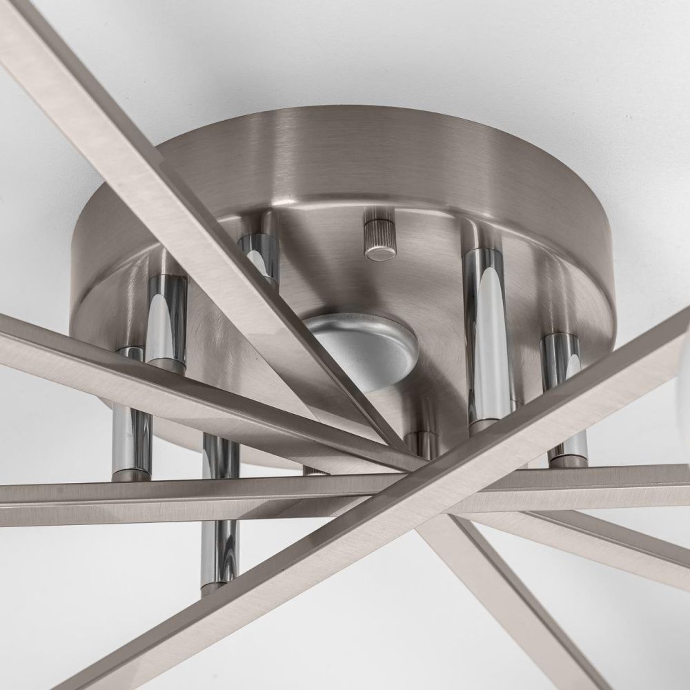 Светильник 110 см, 96W, 3000-5500K, Citilux ATMAN SMART CL226A181 LED RGB, матовый хром