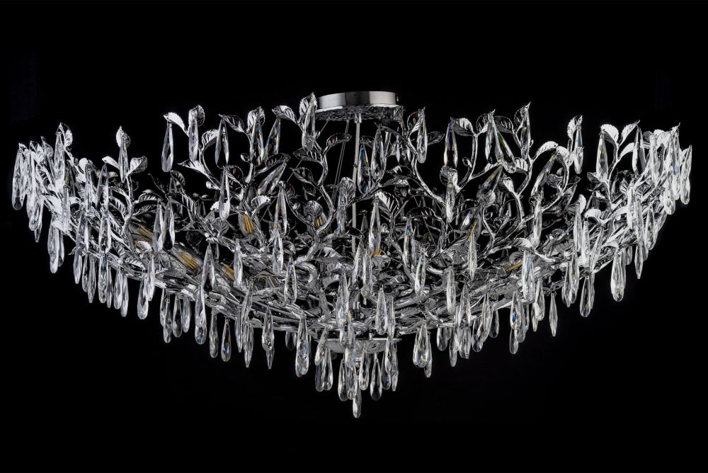 Люстра подвесная *120*76 см, 16*E14*40W, Dio D`arte Acerra Acerra E 1.5.120.100 N, Никель