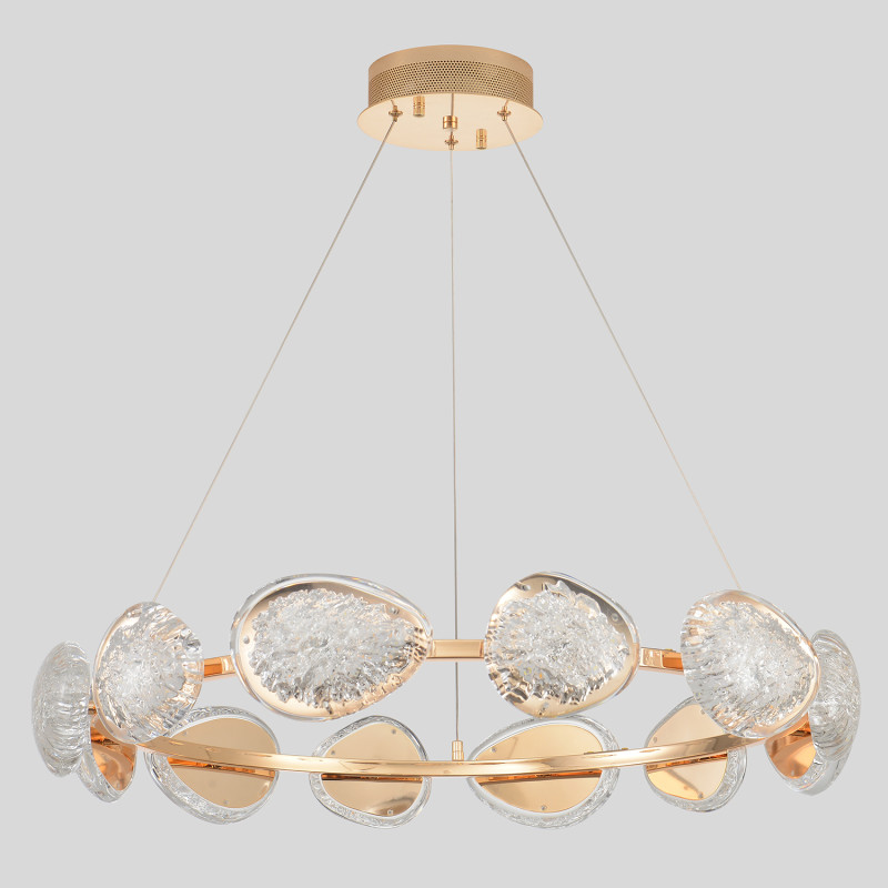 Светильник 78 см, Crystal Lux FELICIDAD SP96W LED, золото