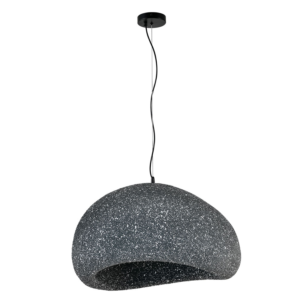 Подвесной светильник 38*60 см, 1*E27, 40W, Divinare Scandy 2245/06 SP-1, Черный