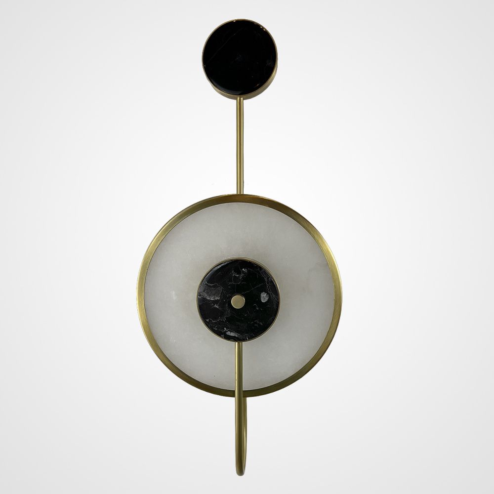 Бра-бра из мрамора LOREO A *25*46 см, 1*LED*5W, ImperiumLoft 149474-22, Латунь