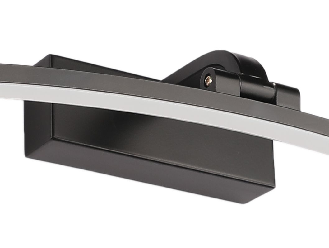 Подсветка 12*50*8 см, LED 10W 4000K черный Zortes Bow ZRS.79603.10