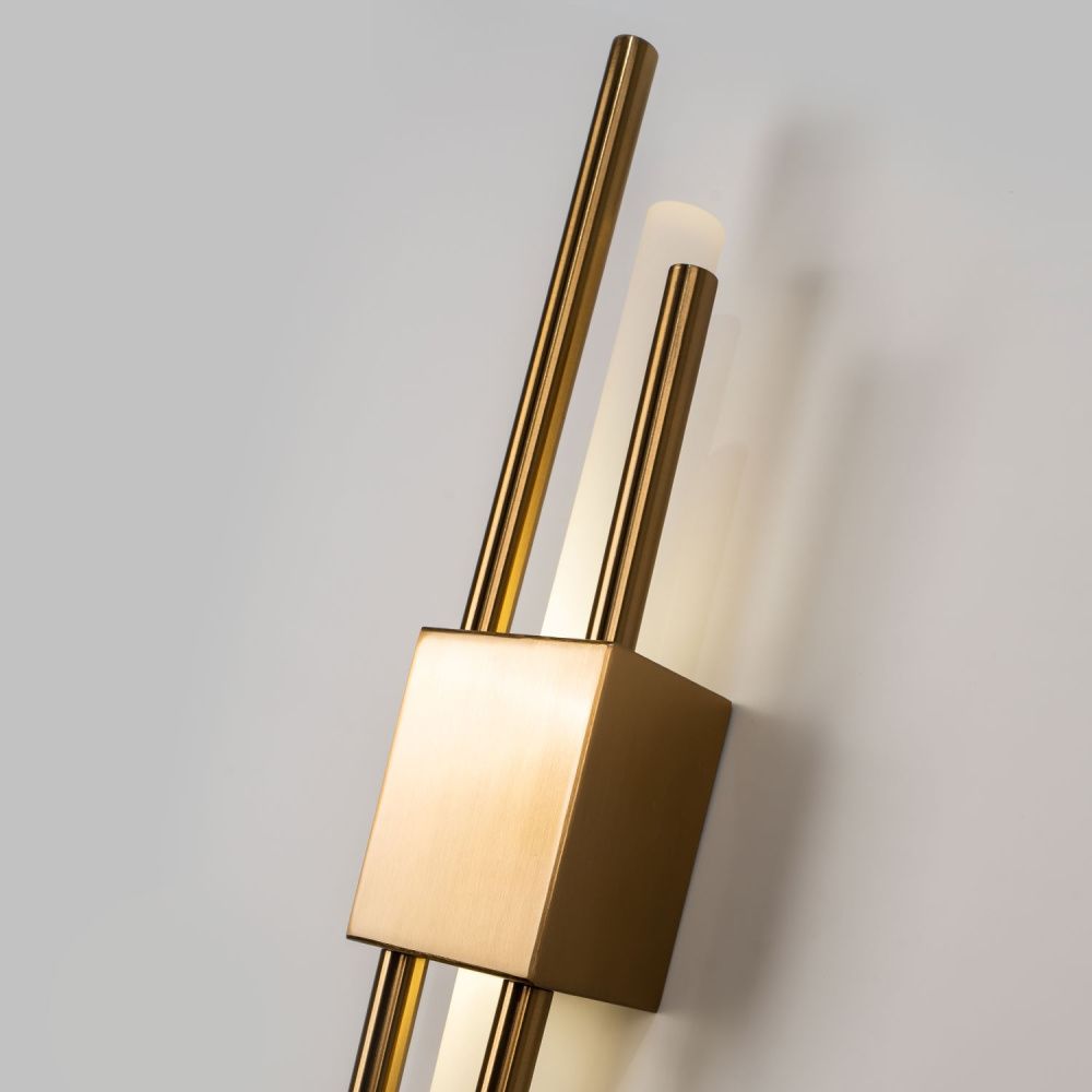 Бра 8*6*49 см, LED 6W, 4200K, Латунь MODELUX ML.559.02 BS