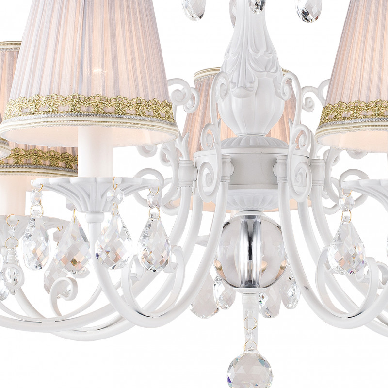 Люстра диаметр 71 см Favourite 1729-7P Alla, белый