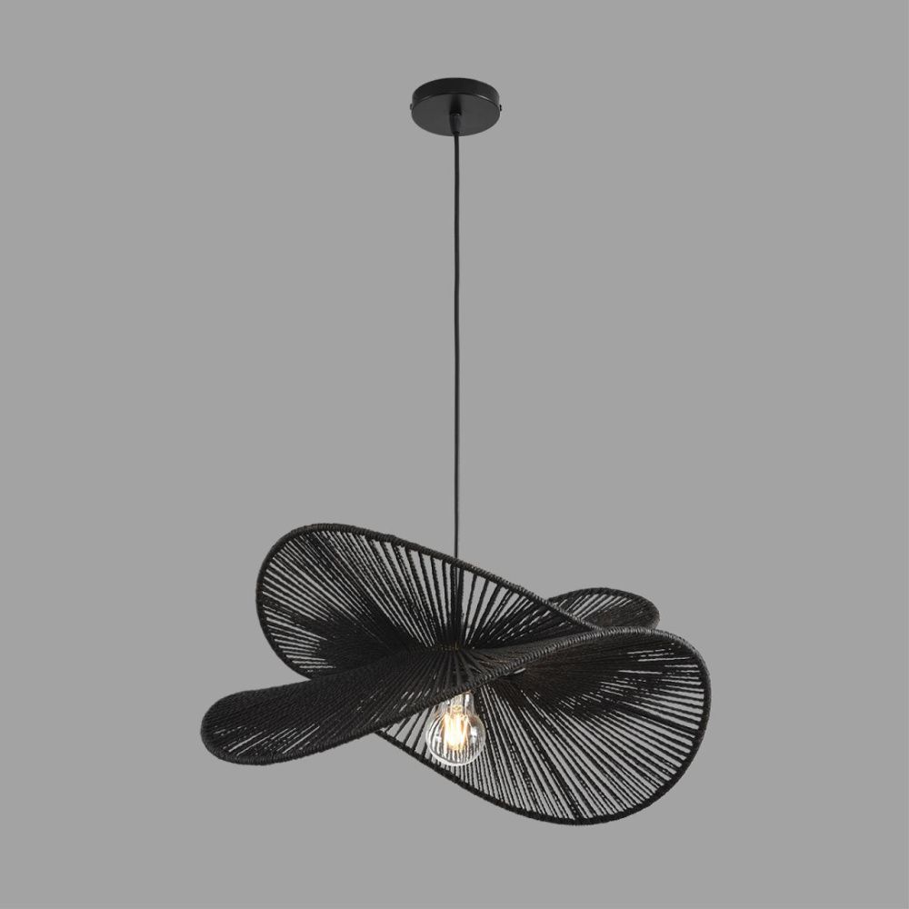 Подвес 9*50*126-126 см, 1*E27*40W, Lumion Rope 8382/1, черный