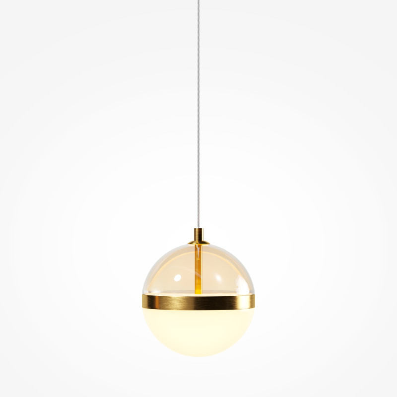 Светильник 12 см, 12W, 3000K, Maytoni Area MOD295PL-L20BS3K, латунь