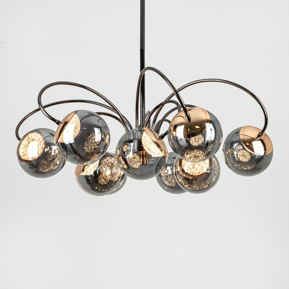 Светильник 80 см, *LED*105W, 3000-6000K, Modestyle  MS.2522.800, Чёрный, Золото