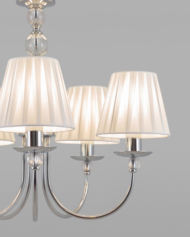 Подвесная люстра 55*66 см, E14 300 W, Moderli Feels V2613-5P Хром