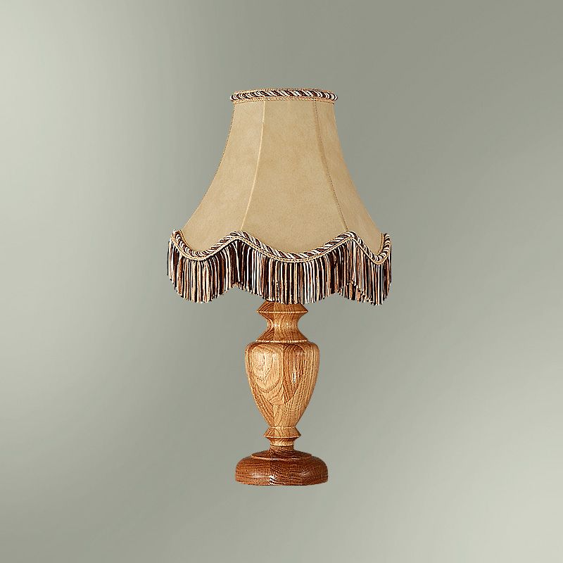 Настольная лампа Good light (Фотон) с абажуром 24-20/7277, бук, бежевый