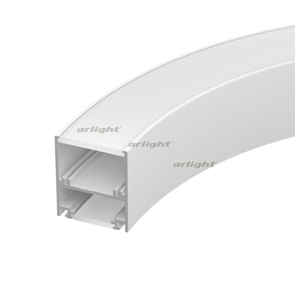 Профиль SL-ARC-5060-D1000-A45 WHITE (дуга 1 из 8) (Arlight, Алюминий) 032692