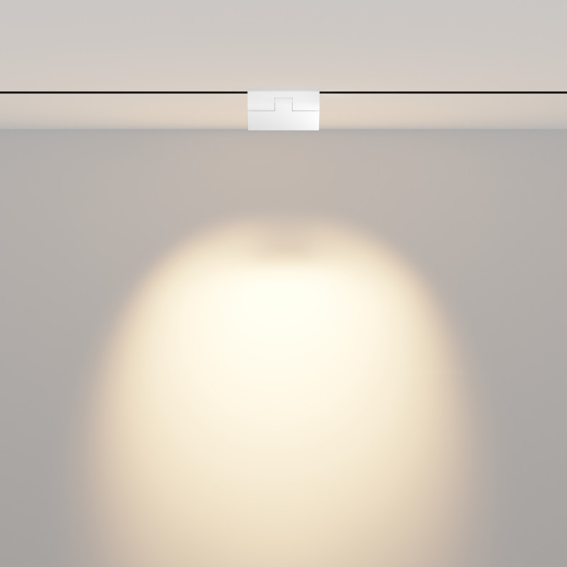 Трековый светильник 12 см*6W*3000К  Maytoni Technical Points Exility LED, Белый TR033-2-6W3K-W