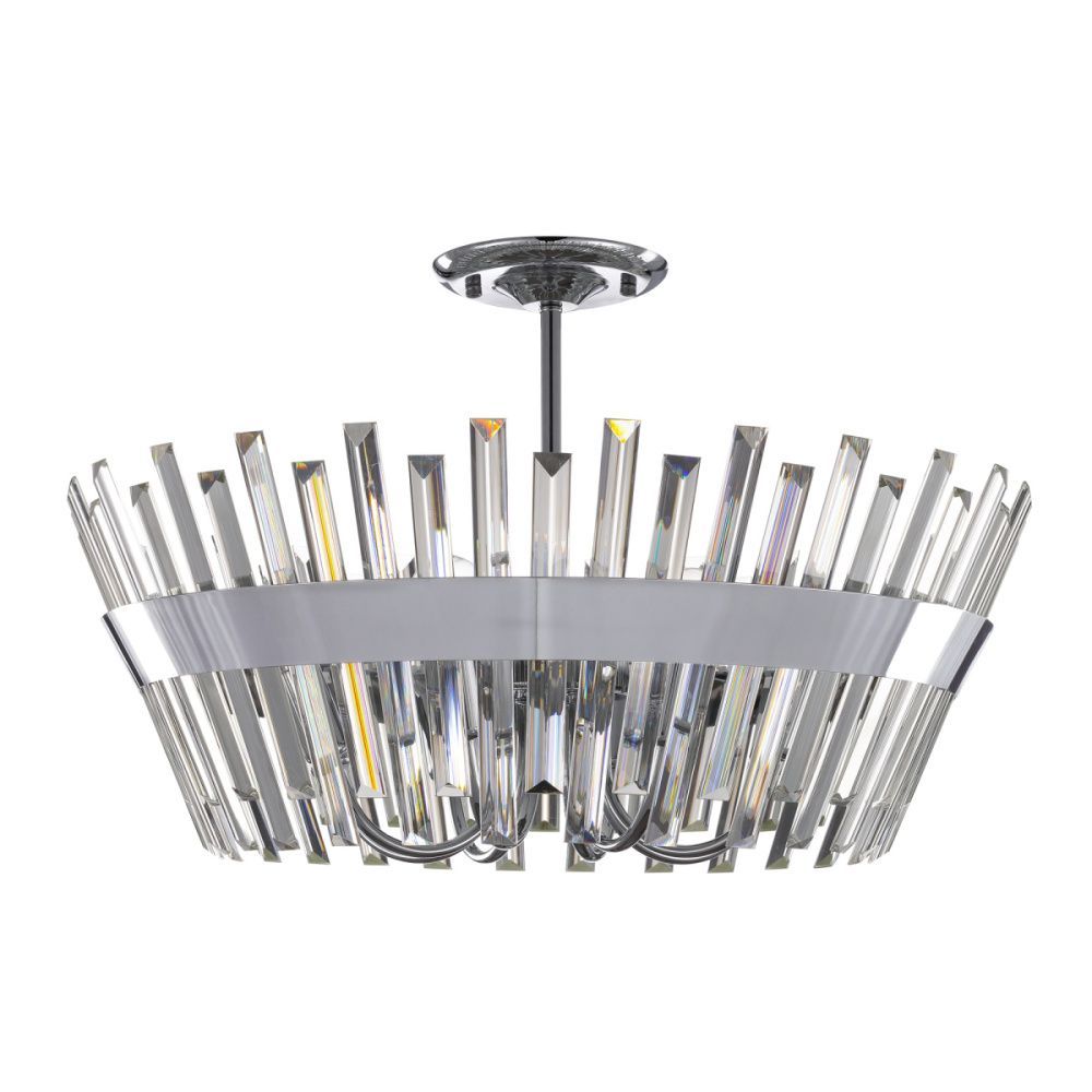 Люстра 61 см Citilux CL307180 Вестерос Хром