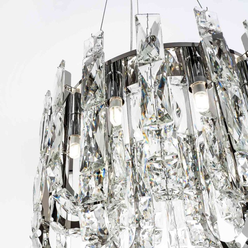 Подвесная люстра 40 см MODELUX ML.6621.9 CR хром