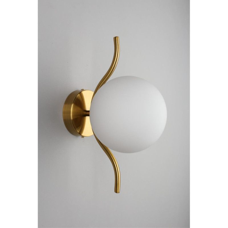 Бра 21*15*30 см, 1*G9, 5W, Aployt Jagna APL.312.11.01, латунный