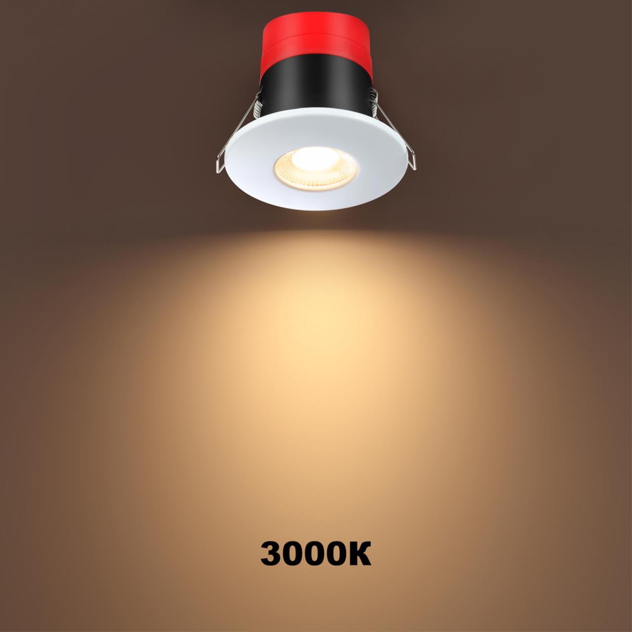 Встраиваемый светодиодный светильник Novotech Regen 358639, 8W LED, 3000-5000K, белый