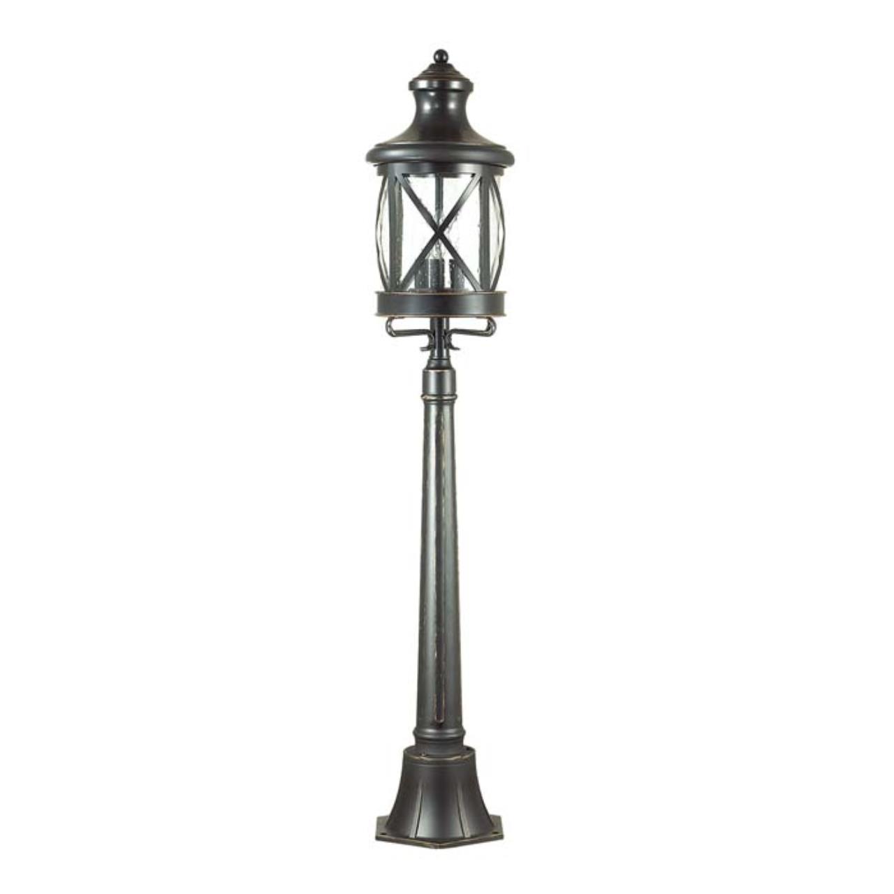 Уличный светильник Odeon Light Sation 4045/3F черный/золотая патина