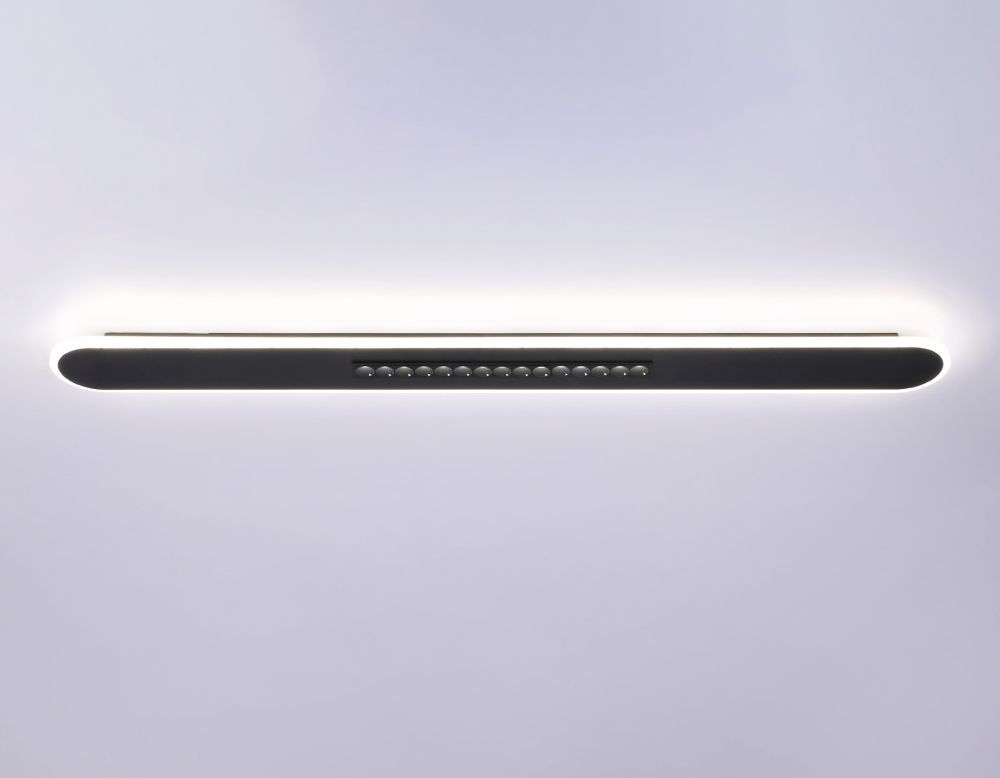 Светильник 120*12,5*4 см, LED 70W, 3000К, черный Ambrella Comfort LineTech FL51448