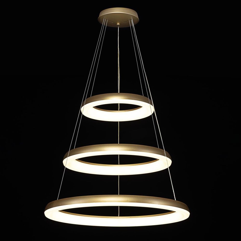 Светильник 75 см, 170W, 3000-5500K, Citilux Юпитер Смарт CL730A152S, золото