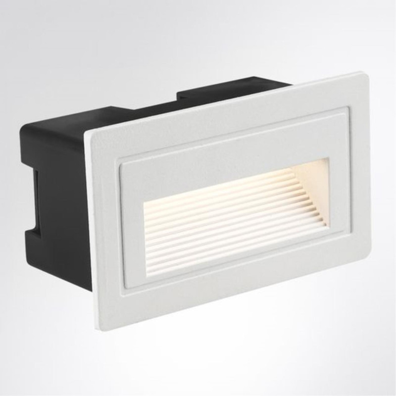Встраиваемый светильник 10,5*4,5*6 см, 1*LED*3W 4200K Arte Lamp Piazza A7223IN-1WH белый