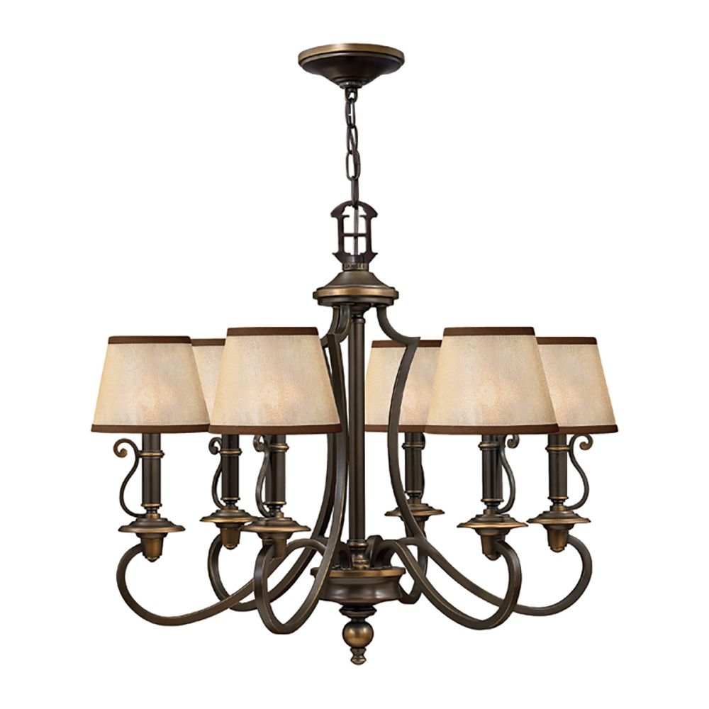 Люстра *71*64-220 см, E14*60W, Natural Concepts Hinkley Plymouth HK-REEF8-HE, бронза