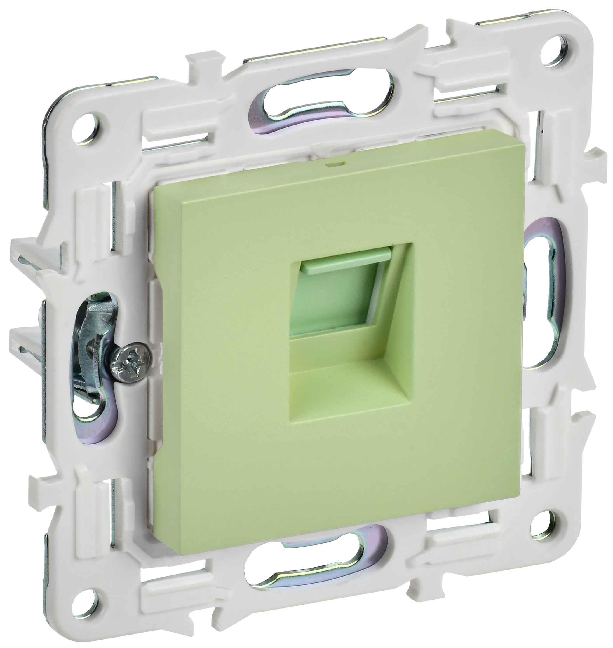 SKANDY Розетка комп. RJ45 кат.5E SK-K01M мятн. IEK, SK-K10-1-K06