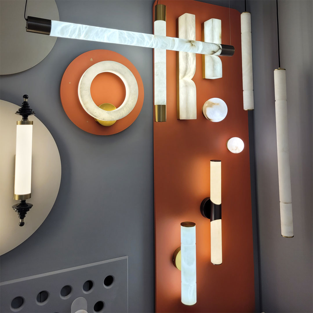 Подвесной светильник 6*150 см, 1 LED*15W, 3000 К, Odeon Light Marbella, латунь 6674/20L