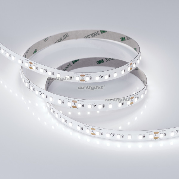 Лента TWIST-A120-10mm 24V White6000 (10 W/m, IP20, 2835, 5m) (Arlight, Открытый) 030007(2). Цена указана за 5 метров. Продается кратно 5 метрам.