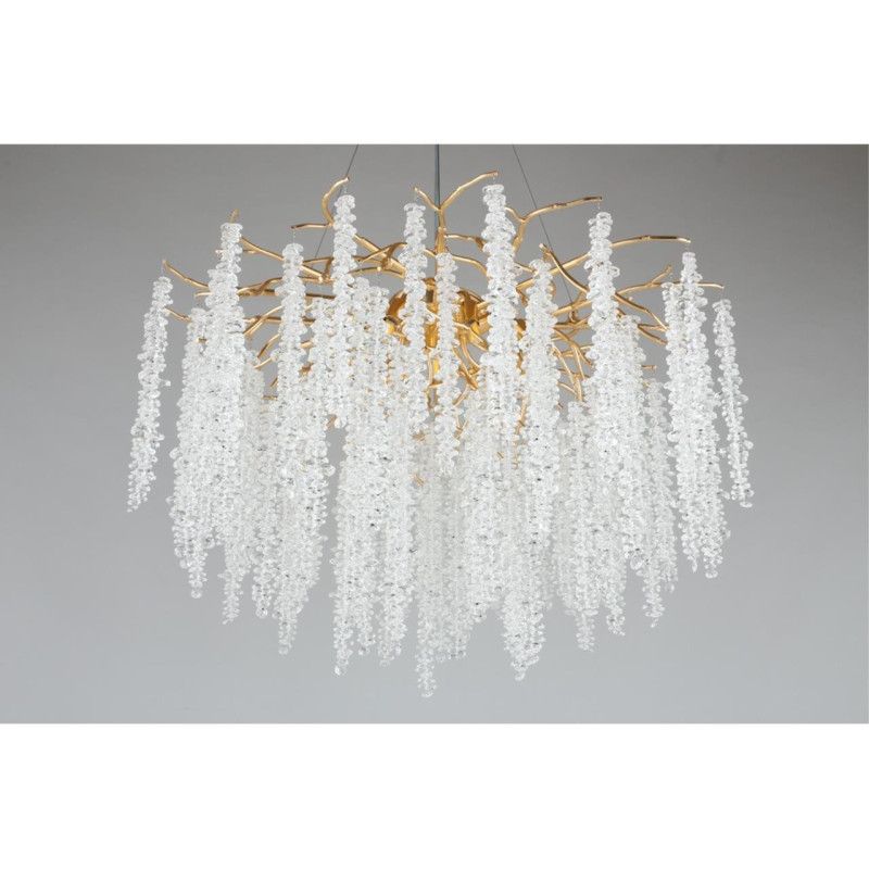 Подвесная люстра 80*80-180 см, 13*G9, 5W, Aployt PAULINA APL.848.03.13, золотой