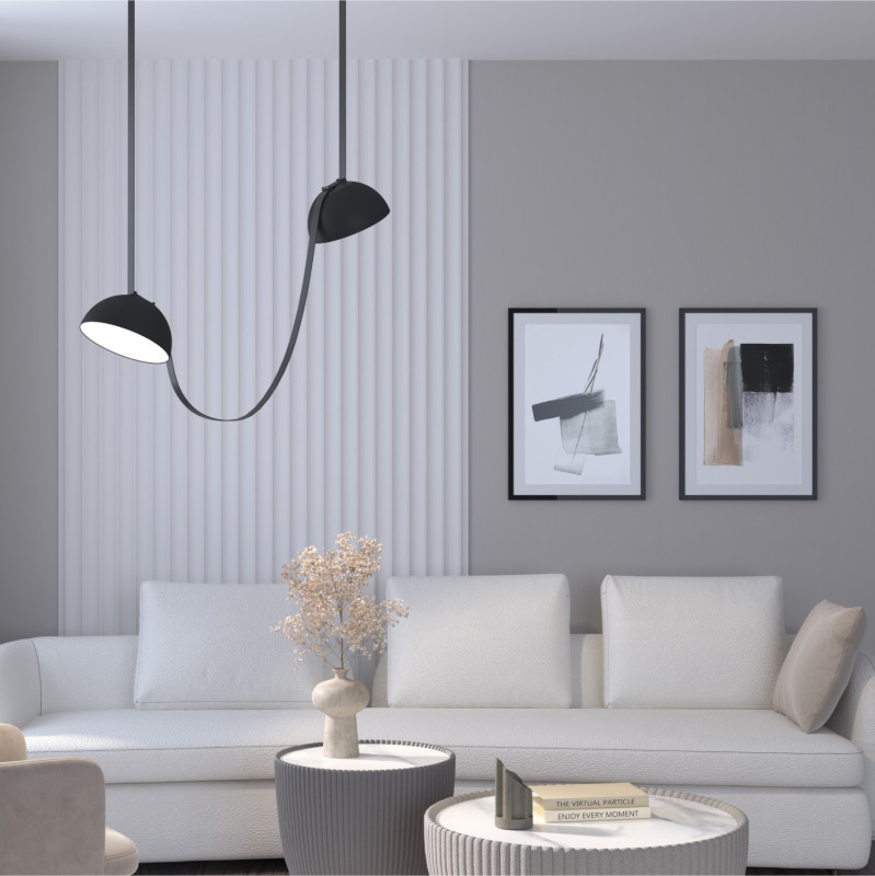 Светильник на шине 22*11,7 см, LED * 24W, 4000K, Denkirs Belty Flow DK5560-BK, черный