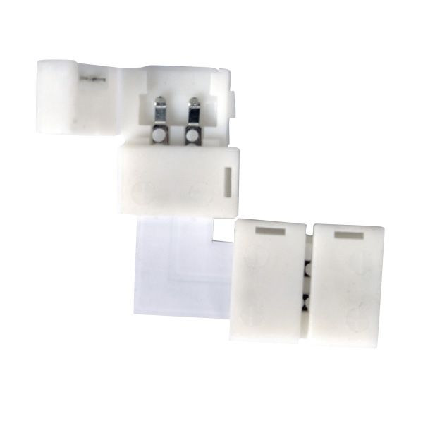 Угловой коннектор для одноцветной светодиодной ленты 3528, 2835 (10 шт.) LED 1L Elektrostandard