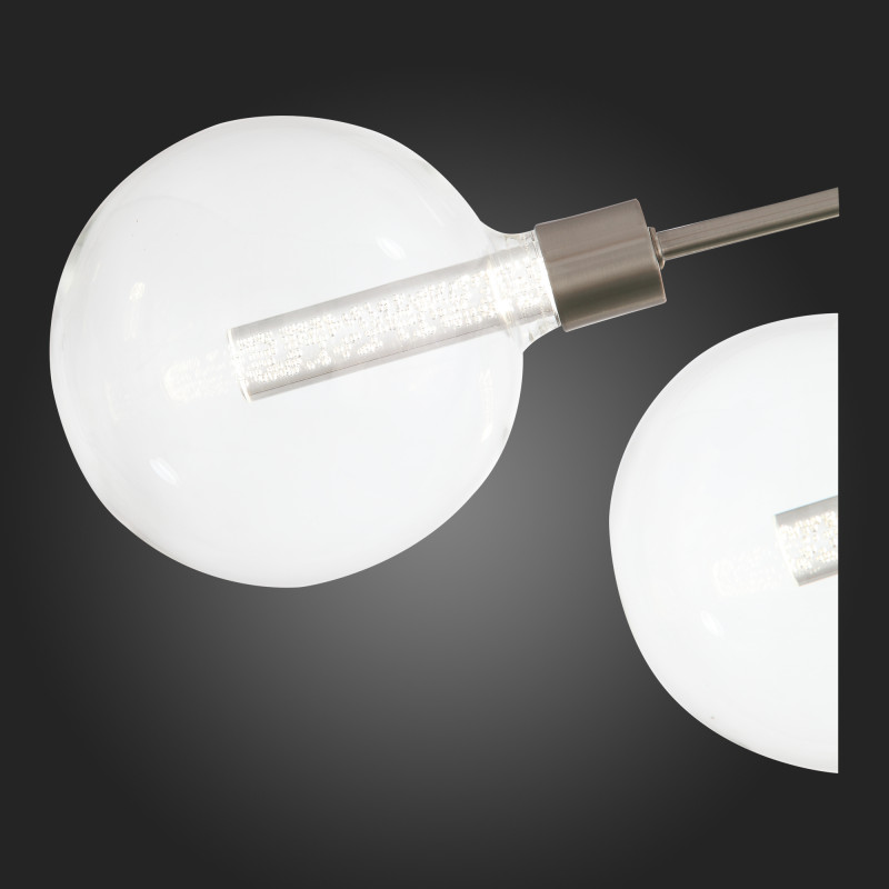 Люстра потолочная 110*110 см, 36W 3000K ST LUCE GIACIO SL377.302.08 Никель