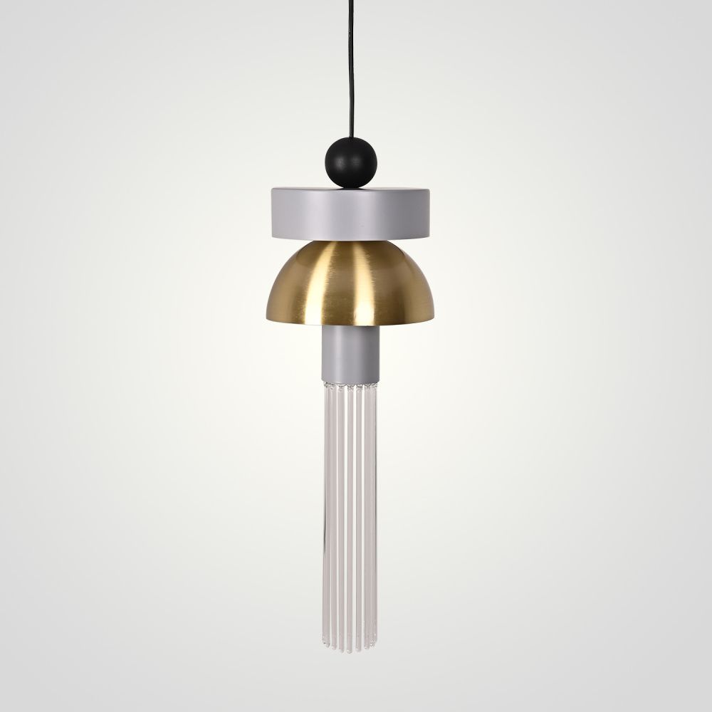 Подвесной светильник PLEIADES B 15*15*50 см, 1*LED*6W, 3000, 4000, 6000K, ImperiumLoft PLEIADES01, Чёрный, Бронзовый, Белый