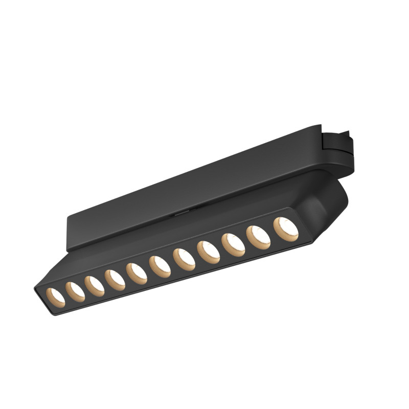 Светильник на шине 23*2,6*6 см, LED * 12W, 3000K, Denkirs Air Grill DK5308-BK, черный