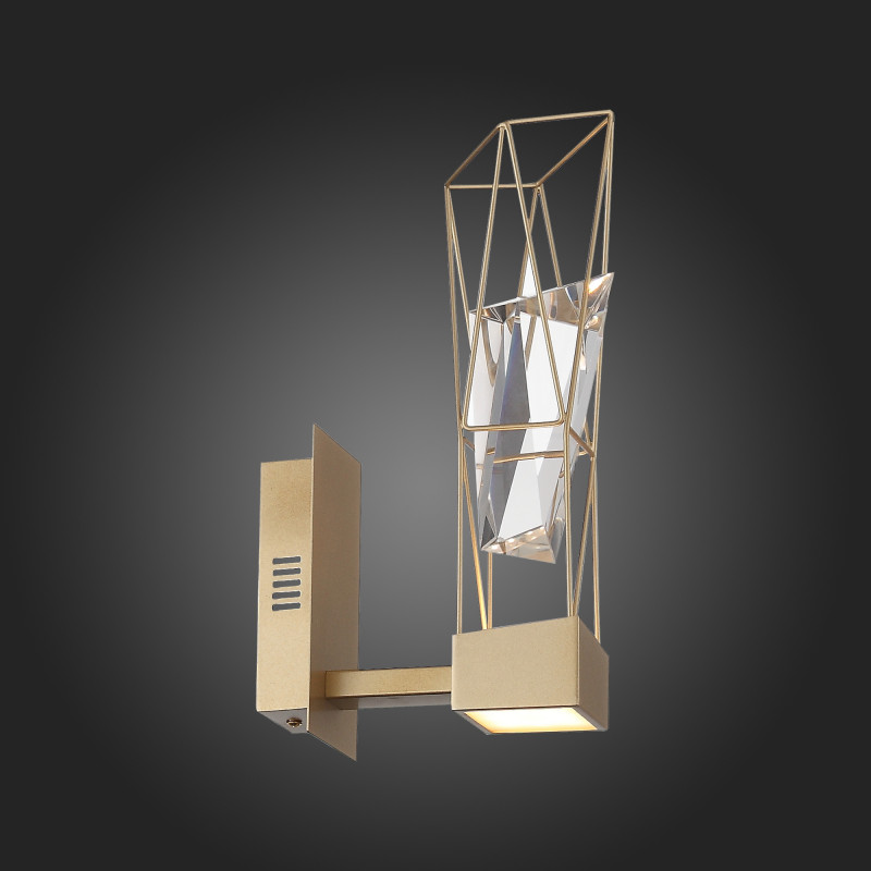 Бра 9 см, 6W, 4000K ST LUCE PROGETTO SL815.201.01 Матовое золото