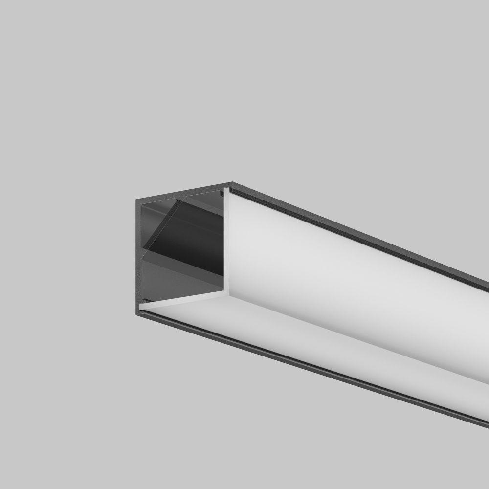 Рассеиватель для профиля 16×16 (Угол, Белый, 2 м), ALM-1616S-O-DF-2M Maytoni Led Strip Накладной профиль Белый 642009, Белый
