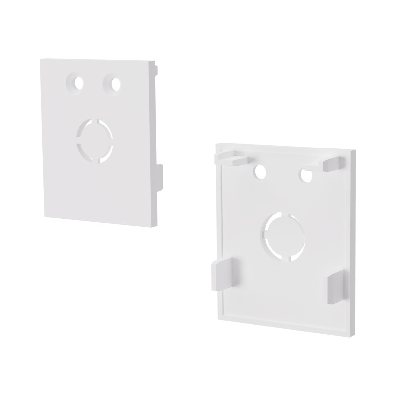 Торцевая заглушка SKYFLAT (2 шт) 6,7*3,5 см, ST LUCE Skyflat ST069.509.12 белый