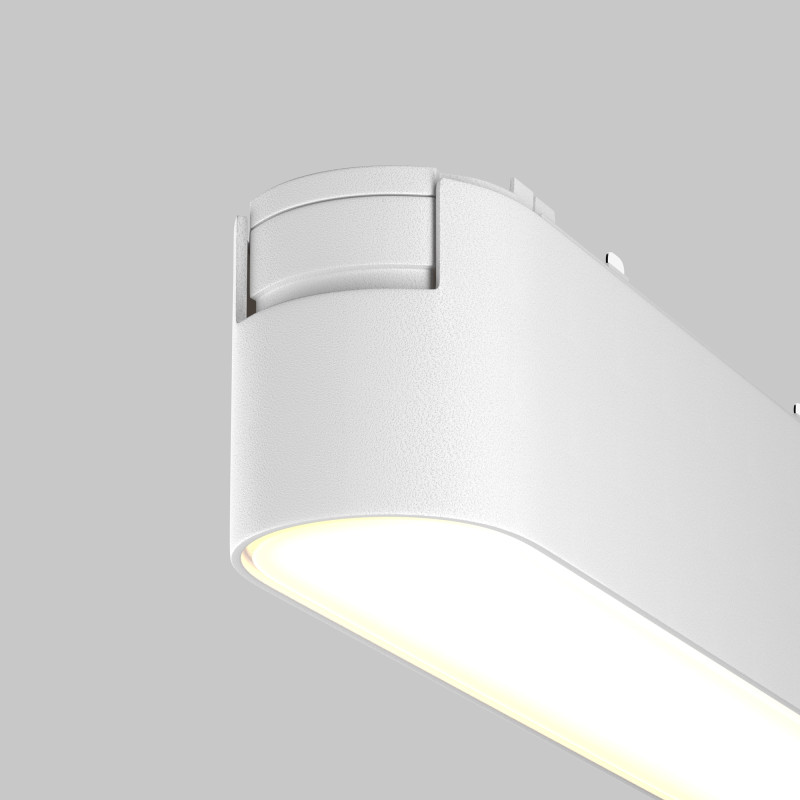 Трековый светильник 2,6*11,6*2,8 см, LED 6W, 3000К, Белый Maytoni Basis TR080-1-6W3K-W