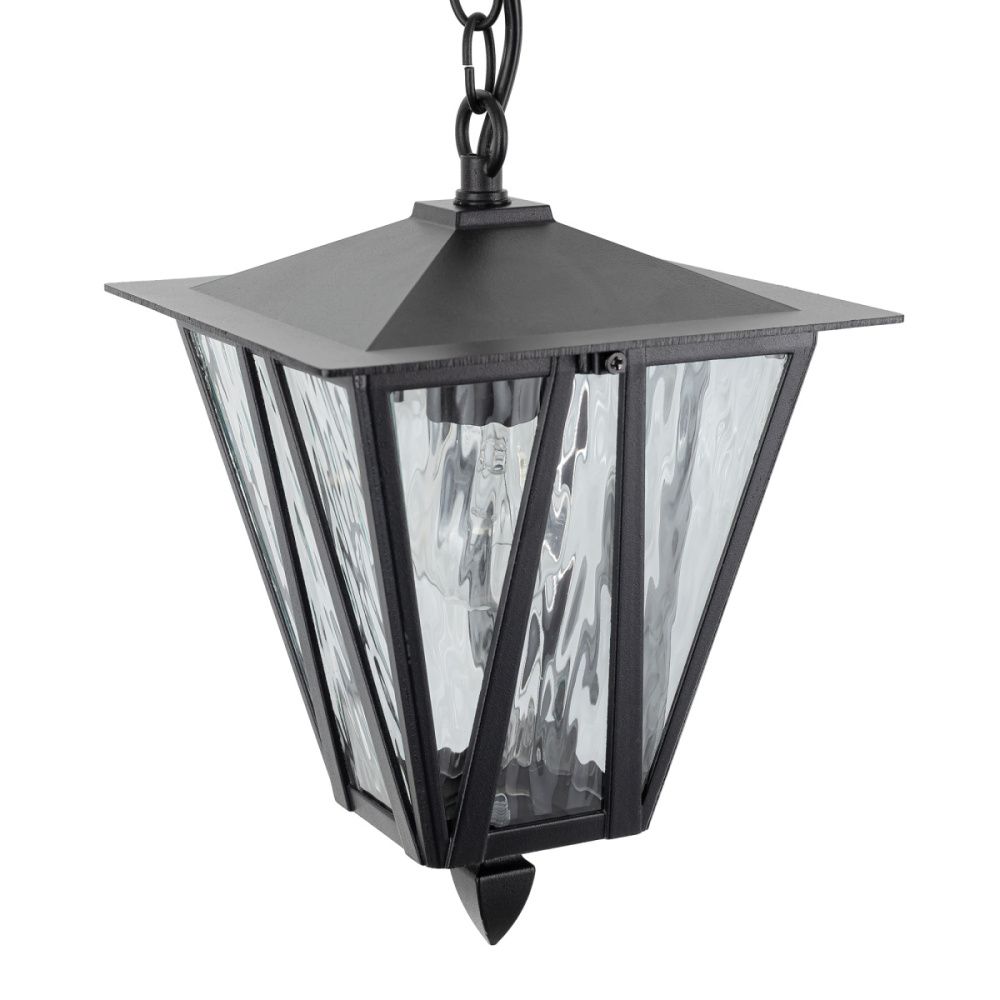 Уличный подвесной светильник 20 см, Citilux FORTS CLU09S, черный