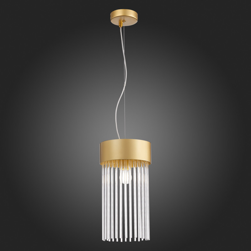 Светильник подвесной 18 см, 60W, ST LUCE CONTATTO SL1225.203.01 Золотистый