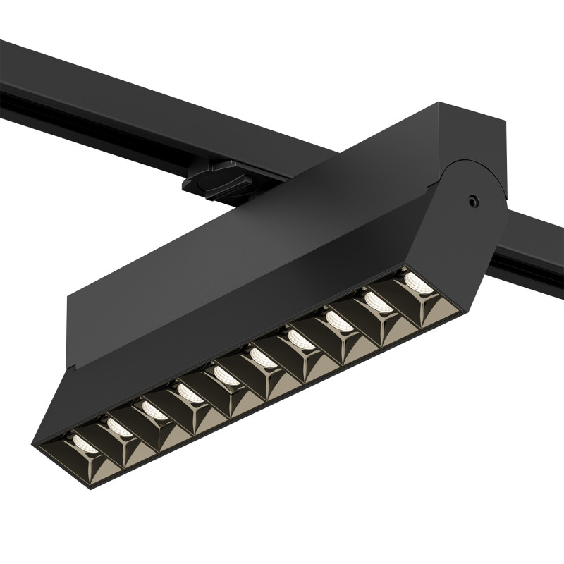 Светильник на шине 27,1*3,5*11,8 см, LED * 20W, 3000K, Denkirs Edder DK6636-BK, черный