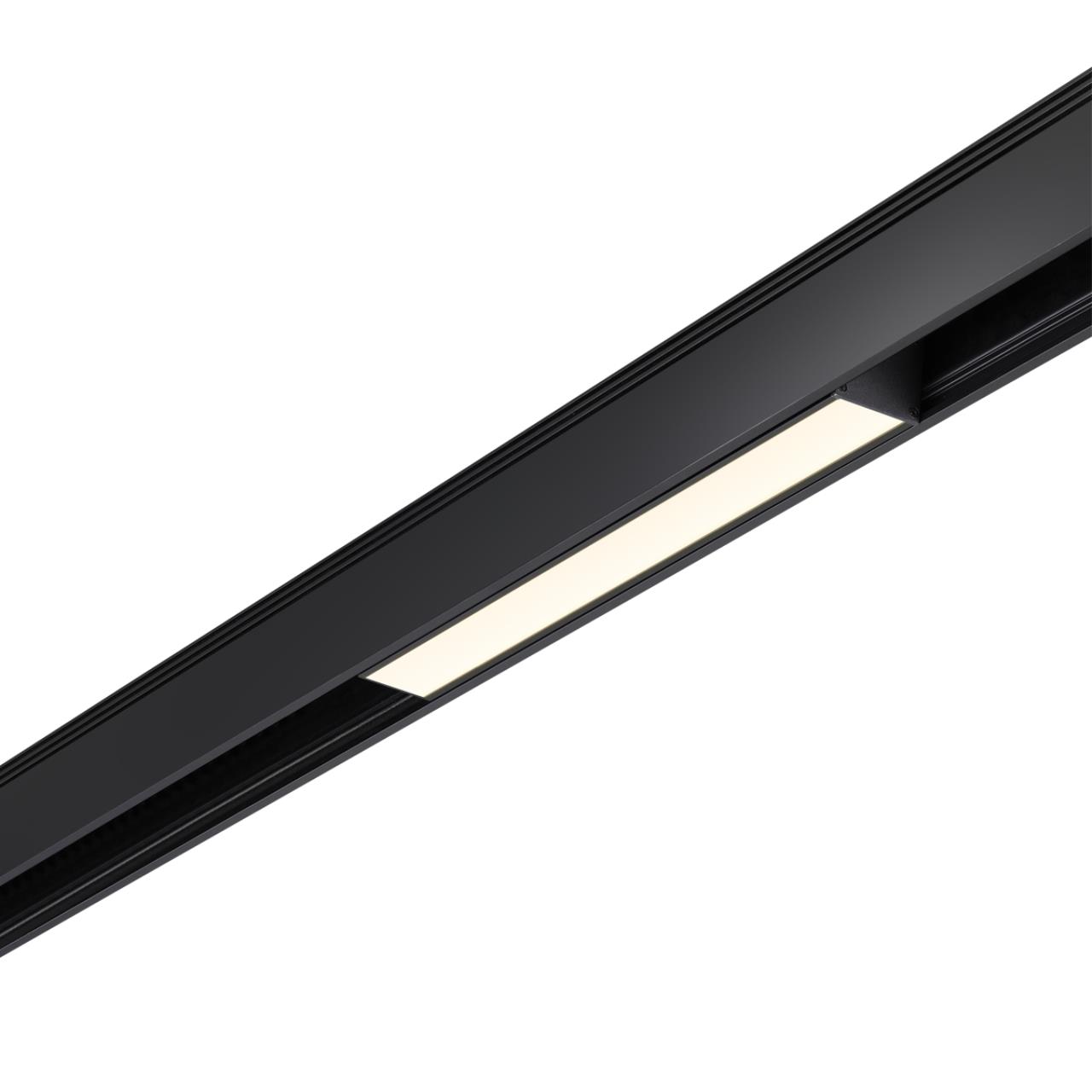 Трековый светодиодный светильник Novotech Kit 358517, 12W LED, 4000K, черный